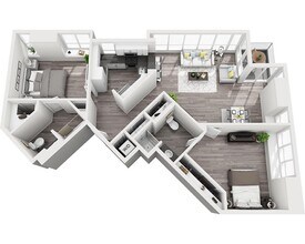 Plan B2A N/A-1303 floor plan